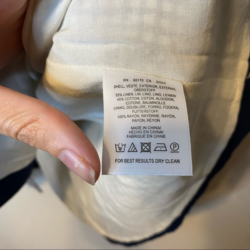 ANTHROPOLOGIE blue and white gingham Camellia collared shirt dress 4 - Picture 11 of 14
